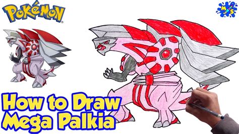 how to draw mega palkia.